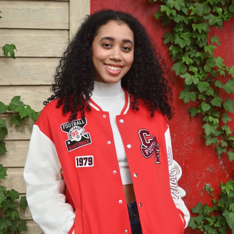 Yep, varsity jackets are definitely a thing