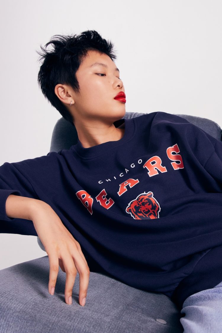 A sporty-preppy twist